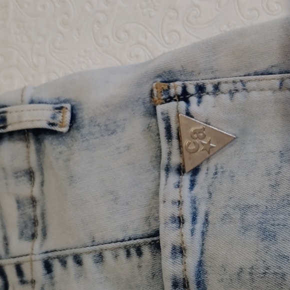 Celebrity Ace Women's Distressed Light Wash Button Closure Skinny Jeans Size 7/8 - Picture 5 of 8